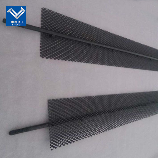 Titanium anode for printing and dyeing wastewater treatment